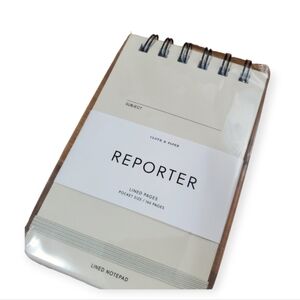 Cloth and Paper Lined Notepad